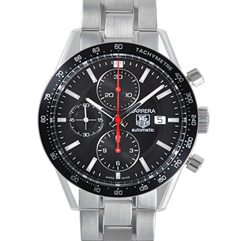 TAG Heuer タグホイヤー スーパーコピー ニューカレラ CV2014.BA0794 タキメーター クロノレーシング ブラック